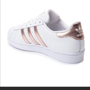 adidas white rose gold